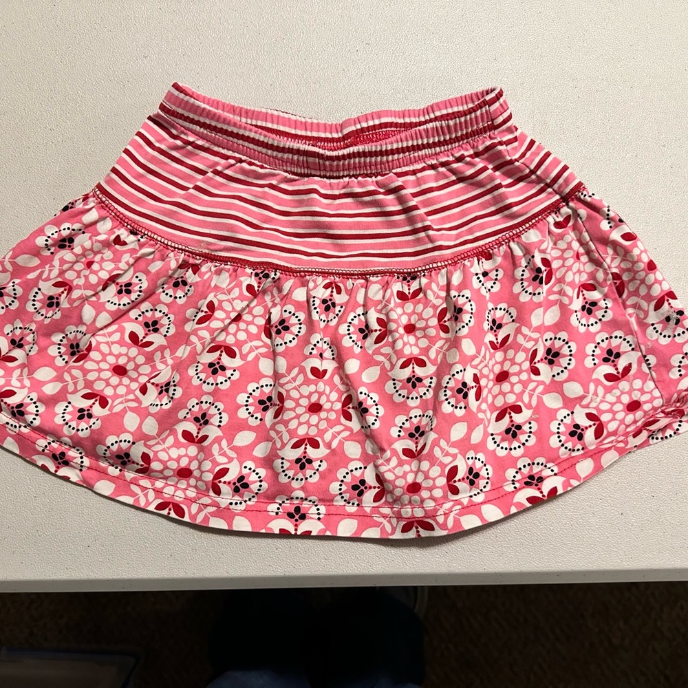 Hannah Andersson Pink and Red Skirt
